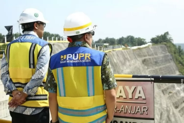 Progres pembangunan Bendungan Lau Simeme Sumatera Utara (Instagram @kemenpupr)