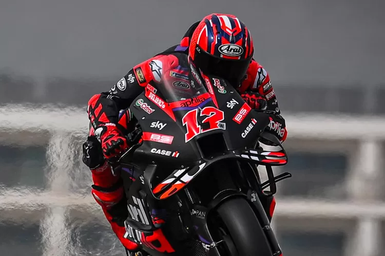 Maverick Vinales dalam MotoGP Portugal 2024 (Aprilia)