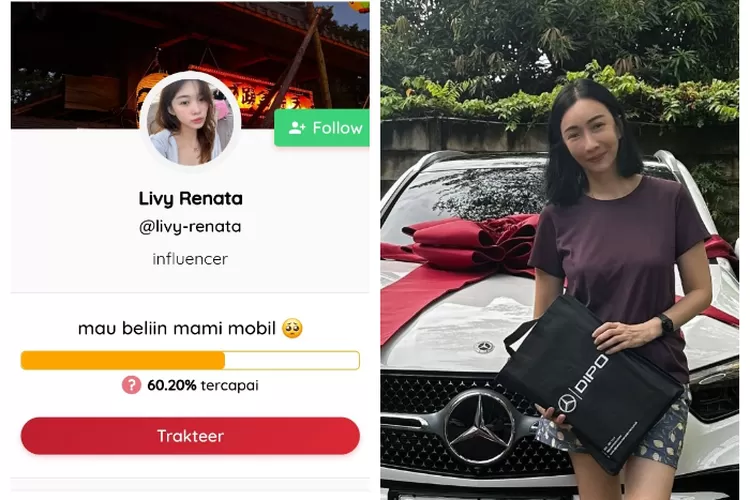 Livy Renata diduga belikan mobil mewah untuk ibunya dengan uang donasi online (Instagram @susana.rahardjo)
