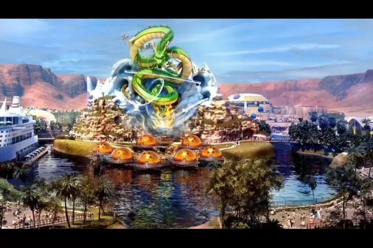 Taman hiburan Dragon Ball pertama di dunia di Arab Saudi