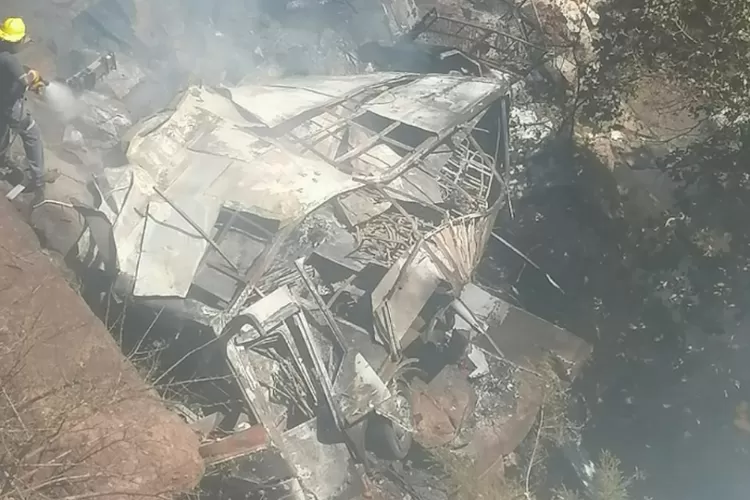 Kecelakaan bus di Afrika Selatan