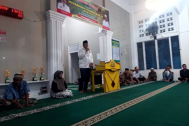 Sekdako Yoda Balad Hadiri Malam Nuzulul Quran dan Penutupan MTQ Kecamatan Pariaman Utara (Kominfo Kota Pariaman)
