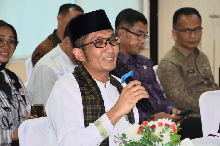 Wirid Bulanan, Wako Padang Hendri Septa: Ramadan Momentum Menjadi Pamong Masyarakat yang Lebih Baik  (Humas Pemko Padang )