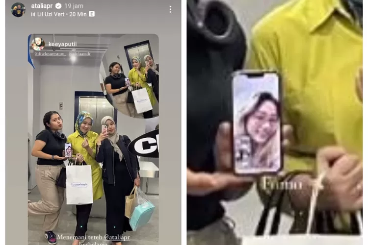 Zara, anak Ridwan Kamil lepas hijab (Instagram/@ataliapr)
