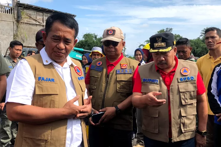 Deputi Penanganan Darurat BNPB Apresiasi Langkah Cepat Bupati Agam Dalam Penanganan Bencana (Humas Pemkab Agam )
