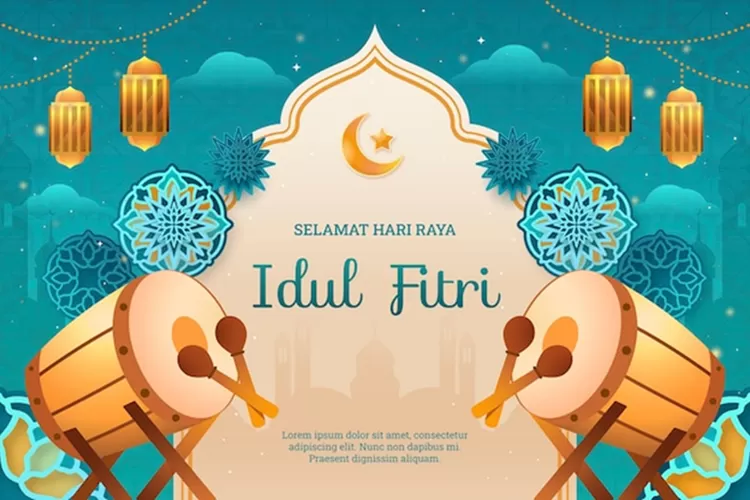 Contoh Ucapan Selamat Hari Raya Idul Fitri (Freepik)