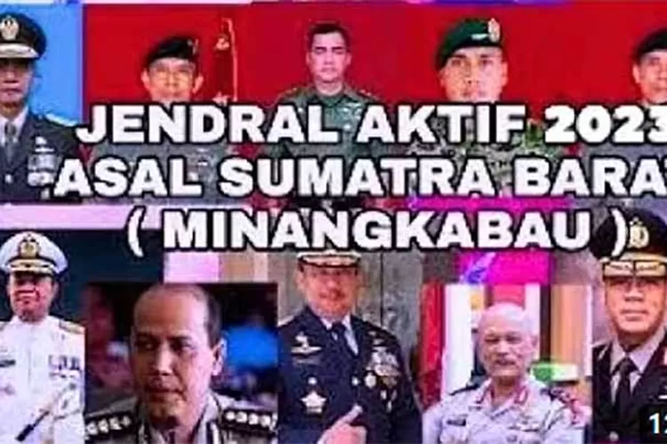 Di awal kemerdekaan Republik Indonesia tidak akan lepas dari yang namanya peran orang Minang dari mulai diplomatik cendekiawan. Saat ini, sudah banyak sosok jenderal angkatan darat yang mencengkamkan cakarnya di dunia kemiliteran Indonesia.