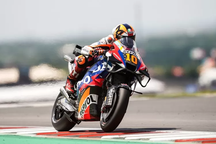 Pembalap Repsol Honda Luca Marini dalam MotoGP Amerika 2024 (Honda Racing Corporation)
