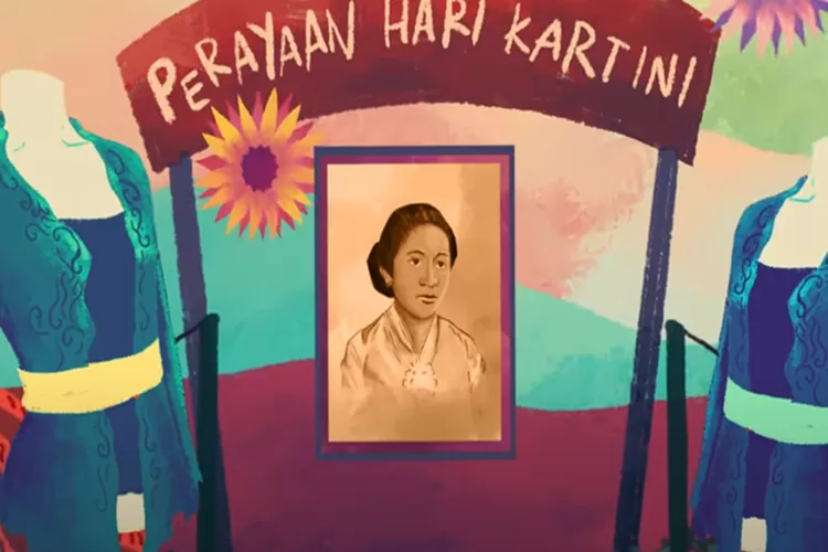Ilustrasi Perayaan Hari Kartini di Tanggal 21 April (YouTube Zenius)