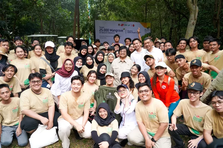 Tanam Serentak 25.000 Mangrove di 25 lokasi Seluruh Indonesia, Inisiatif Media untuk Mitigasi Iklim (IST)