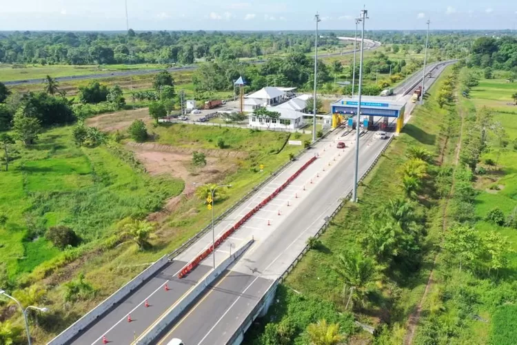 Pembangunan Jalan Tol Trans Sumatera (JTTS) terus dipercepat prosesnya oleh Presiden Joko Widodo (Jokowi) khususnya tol di bagian utara Pulau Sumatera. (Dok: Hutama Karya)