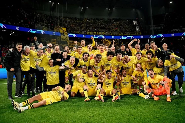 Borussia Dortmund melaju ke babak final Liga Champions 2023/2024 (@bvb09)