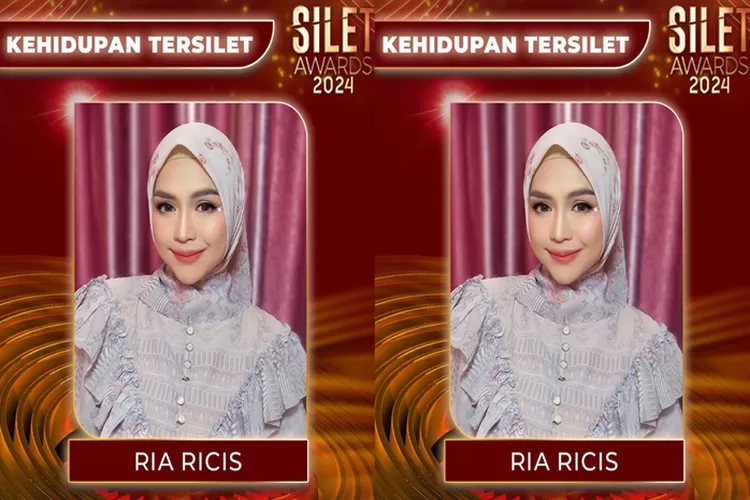 Ria Ricis memenangkan penghargaan Kehidupan Tersilet di Silet Awards 2024 (Instagram @officialrcti)