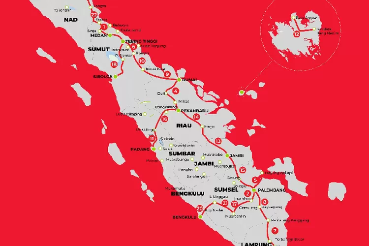 Sumatera dijuluki Tanah Emas atau Bumi Melayu 10 daerah yang dikabarkan akan segera mekar di Pulau Sumatera dan jadi kabupaten kota baru di Indonesia.