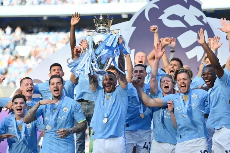 Manchester City menjadi juara Premier League 2023/2024 (Premier League)