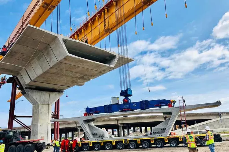 Ilustrasi pembangunan jembatan terpanjang di Indonesia yang akan dibangun di Riau. China atau Tiongkok disebutkan tengah mempersiapkan desain dari jembatan ini. Proyek ini didrong agar masuk Proyek Strategis Nasional (PSN). (Dok: Homecare24)