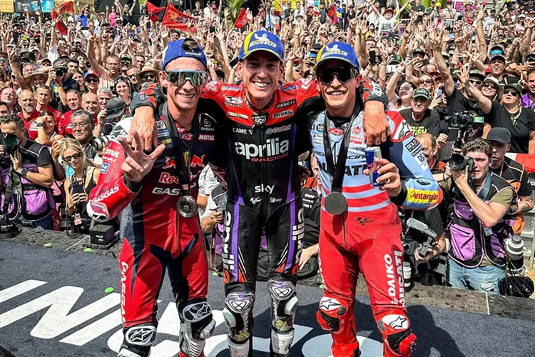 Trio Spanyol menguasai podium Balapan Sprint MotoGP Catalunya 2024 (MotoGP)