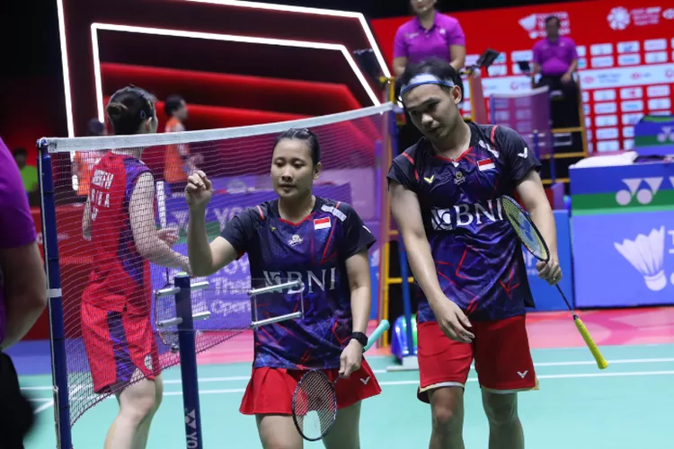 Rinov Rivaldy dan Pitha Hayuningtyas Mentari jadi wakil Indonesia di babak semifinal Malaysia Masters 2024 (dok. PBSI)