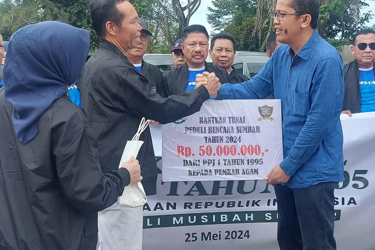 Persatuan Jaksa PPJ1 Tahun 1995 Bantu Korban Banjir Bandang di Kabupaten Agam (Humas Pemkab Agam)