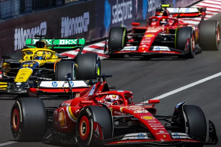 Charles Leclerc sukses memenangkan balapan F1 GP Monaco 2024 (Scuderia Ferrari HP)