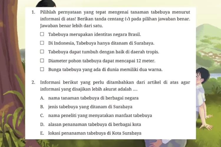 Bahasa Indonesia kelas 10 halaman 29-36 Uji Kompetensi Bab 1 Kurikulum Merdeka