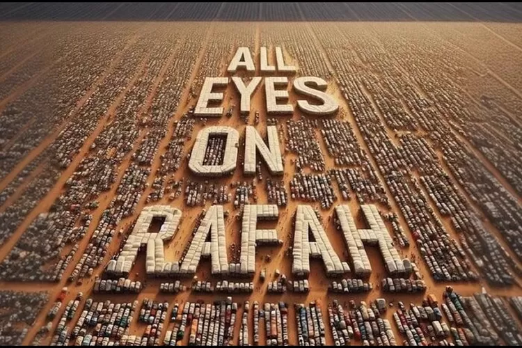 Arti dan asal muasal seruan All Eyes on Rafah