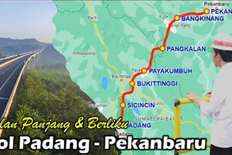 Jalan Tol Padang Pekanbaru sepanjang 255 km dengan rute Padang menuju Bukittinggi sampai ke Pekanbaru akan segera dimulai dan yang luar biasa dari proyek ini adalah adanya terowongan sepanjang 8,95 km yang berada tepatnya di daerah Payakumbuh.