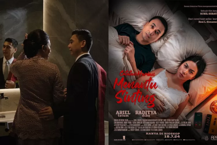 Raditya Dika dan Ariel Tatum kejutkan netizen dalam trailer film Catatan Harian Menantu Sinting