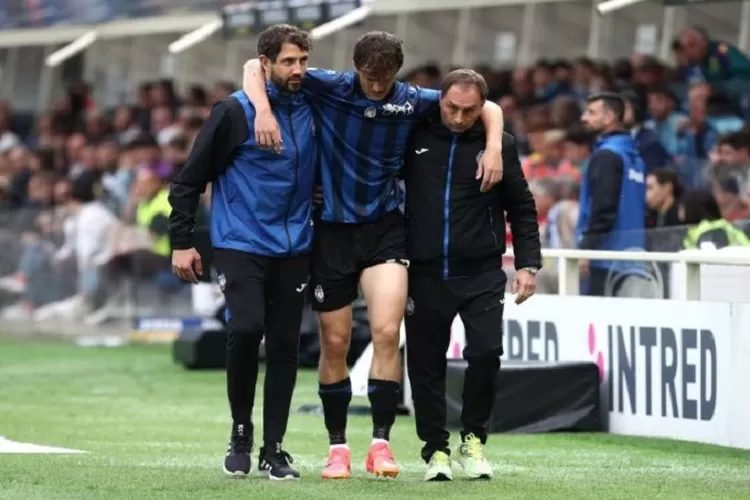 Giorgio Scalvini absen di Euro 2024 karena cedera ACL di laga terakhir Serie A