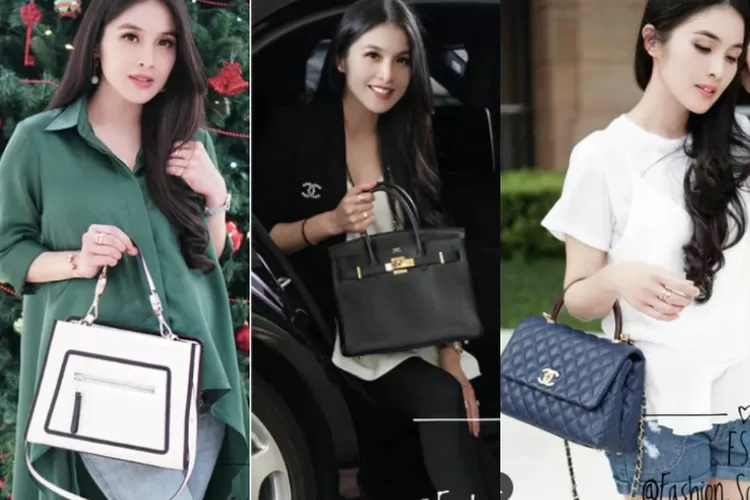 Kumpulan tas branded milik Sandra Dewi. (Instagram/@fashion.sandra.dewi)