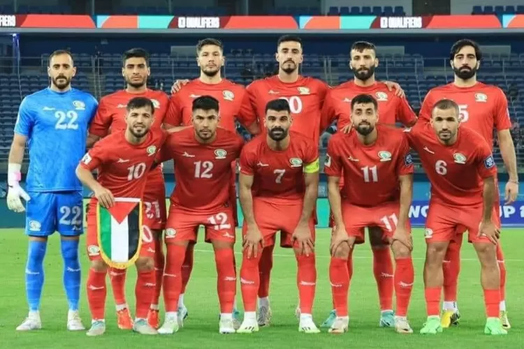 Timnas Palestina berhasil lolos ke Babak Ketiga Kualifikasi Piala Dunia 2026 Zona Asia (Palestine National Football Team)