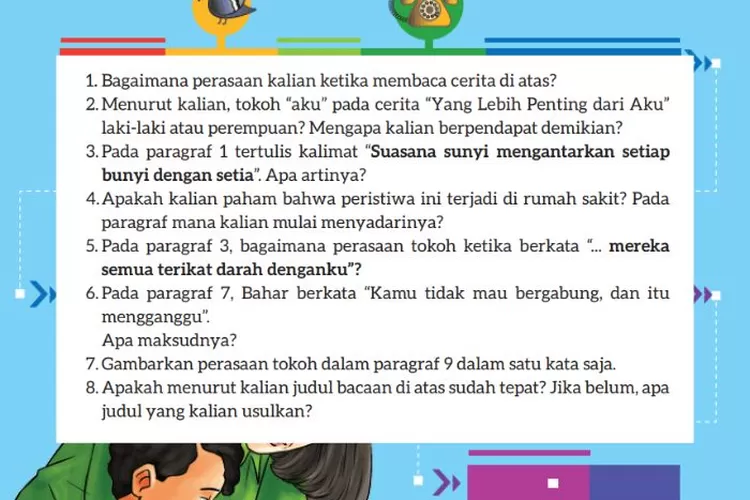 Bahasa Indonesia kelas 9 SMP/MTs halaman 8 Kurikulum Merdeka Kegiatan 2: Mendiskusikan isi teks deskripsi