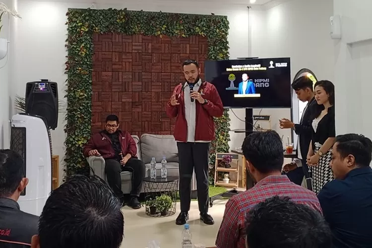 Sharing Pengalaman, Fadly Amran Dapat Dukungan Penuh HIPMI Kota Padang Menjadi Wali Kota