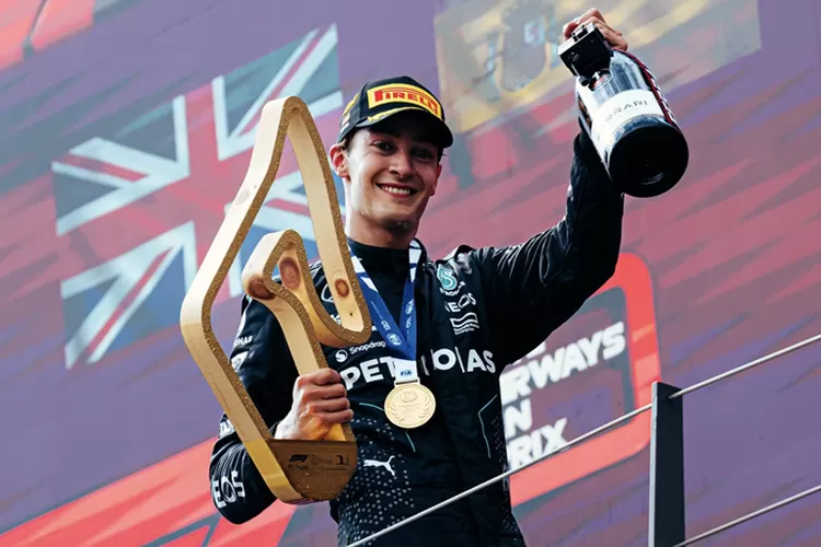 George Russell dari tim Mercedes menjadi juara balapan F1 GP Austria 2024 (Mercedes-AMG Petronas F1 Team)