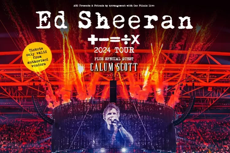 Loket Presale Tiket Konser Ed Sheeran Jakarta Telah Dibuka, Ini Link