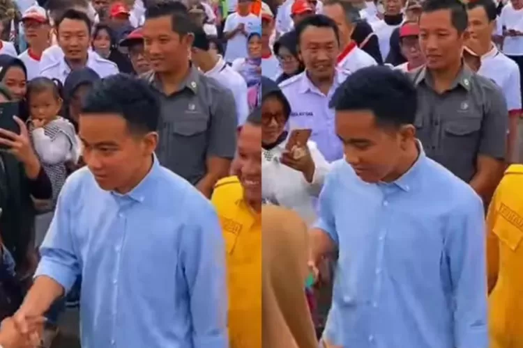 Cawapres Gibran Rakabuming salah ucap asam folat menjadi asam sulfat (Instagram @gibran.rakabuming_)