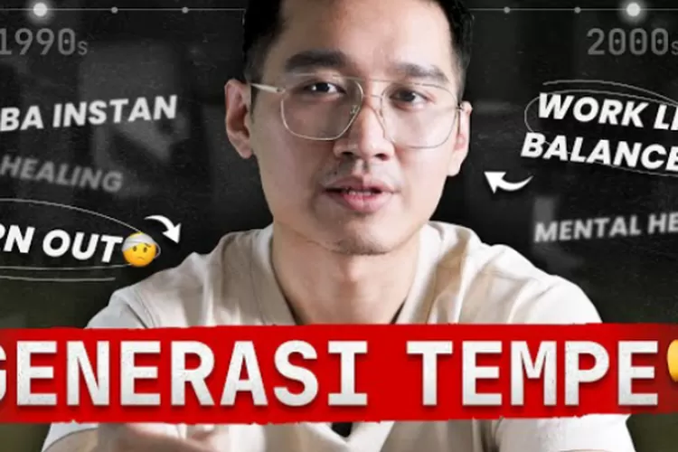 YouTuber @RaymondChind ungkap Gen Z adalah Generasi Tempe (YouTube @RaymondChins)