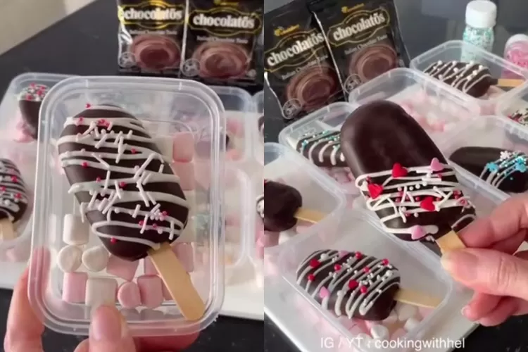  Cake Pops untuk Rayakan Natal dan Tahun Baru. (Gorajuara/ Tiktok/ @cookingwithhel)