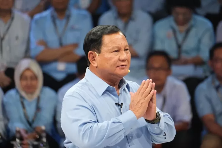 Prabowo Subianto ikuti Debat Capres Cawapres 2024 (Foto: Gorajuara/ Instagram/ @prabowo)
