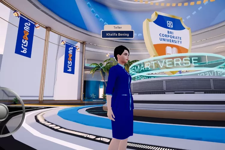 BRISMARTVERSE pun menjadi inovasi pembelajaran virtual yang mampu membawa pengalaman bekerja di Dunia Nyata ke Dunia Digital (Foto: dok/BRI)