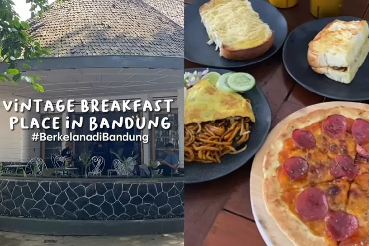 Kedai Roti Ibu Saya Bandung menyajikan menu makanan dan minuman yang sangat murah. (Gorajuara/ Instagram/ @kita.berkelana)