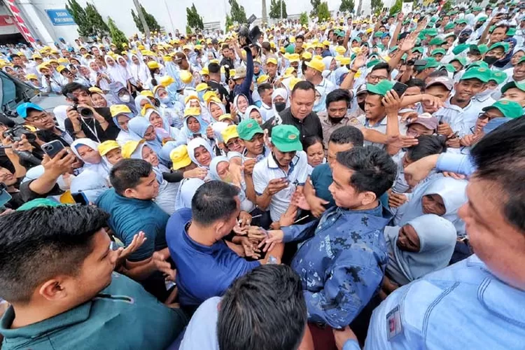 Gibran Ingin Kartu Tani dan Bansos Lebih Tepat Sasaran. (Gorajuara/ TKN)