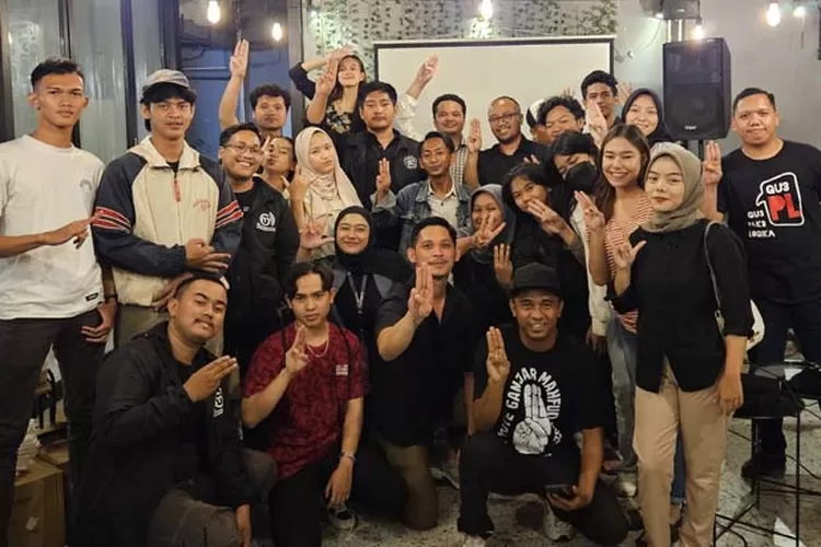 TPM tidak hanya mencari suara untuk Ganjar &ndash; Mahfud. Juga mempertahankan suara sampai hari pemungutan suara di setiap TPS. (Gorajuara/ TPM Ganjar &ndash; Mahfud )