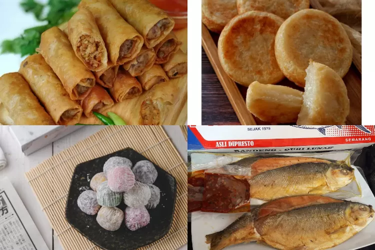 Rekomendasi jajanan dan kuliner khas yang wajib kamu cicipi saat melakukan wisata kuliner di Semarang (foto : Kolase Instagram.com/@angela_hapsari, Instagram.com/@luis_widarto, Instagram.com/@vynalee, In)