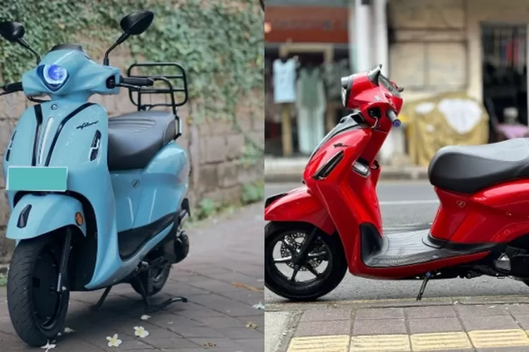 Grand Filano, motor skuter klasik dari Yamaha. (Gorajuara/ Instagram/ @agskrs/ @sunday93)
