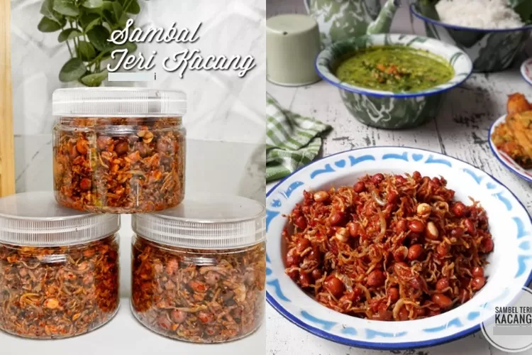 Resep menu sahur praktis sambal teri kacang, yang bisa bikin lahap hanya dengan ditabur-tabur ke atas nasi. (Gorajuara/ Kolase/ Instagram/ @rhikatiwi/ @sukmawati_rs)