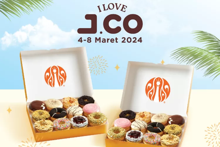 Promo I LOVE J.CO masih berlaku hingga 8 Maret 2024, dengan harga sekitar 113 ribuan za untuk 2 lusin donat. (Gorajuara/ Instagram.com/ jcoindonesia)
