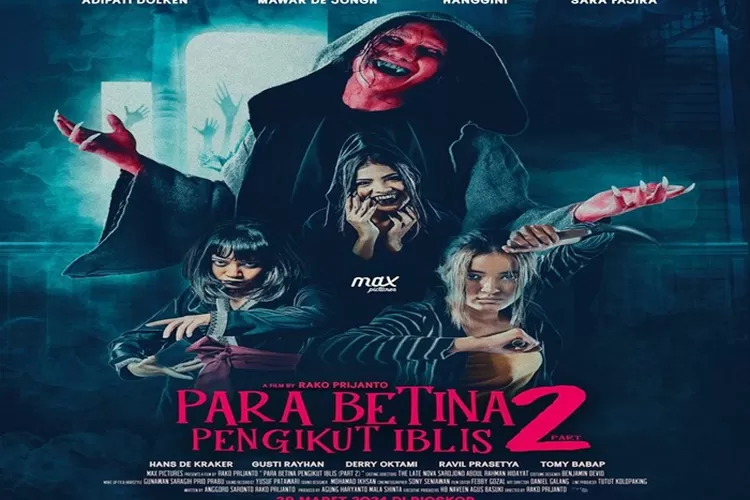 Poster dan trailer film Para Betina Pengikut Iblis 2 resmi dirilis Max Pictures (Gorajuaracom/Max Pictures)