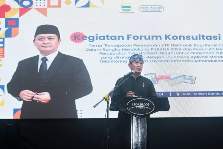Percepat Perekaman KTP-el Bagi Pemilih Pemula Pilkada Serentak 2024, Pemkot Bandung Gelar Konsultasi Publik (Diskominfo Kota Bandung)