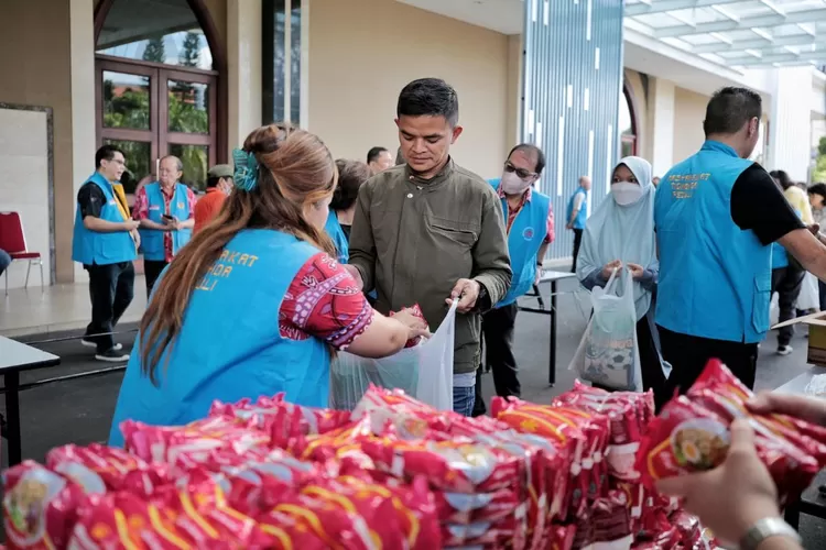 Bazzar Murah Ramadan, Masyarakat Tionghoa Peduli Gelontorkan 10.000 Paket Sembako&nbsp; (Diskominfo Kota Bandung)